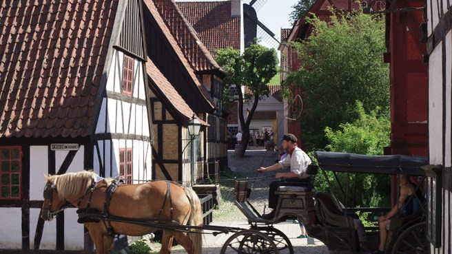 old town in aarhus | photo by: Kim Wyon | source: VisitDenmark