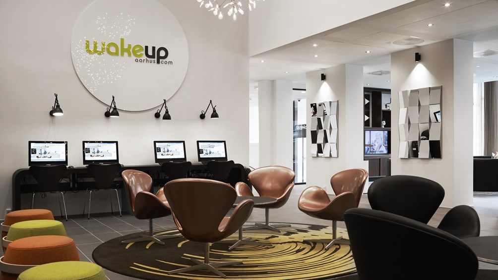 Lobby at Wakeup Aarhus