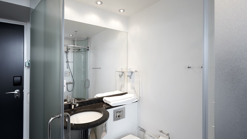Bathrooms at Wakeup Aarhus