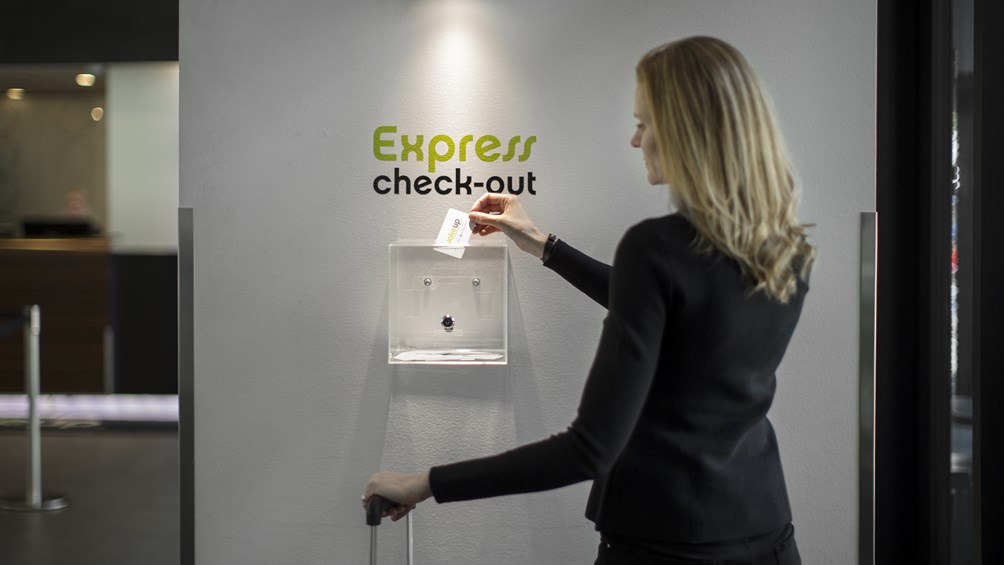 Express check-out at Wakeup Copenhagen in Borgergade