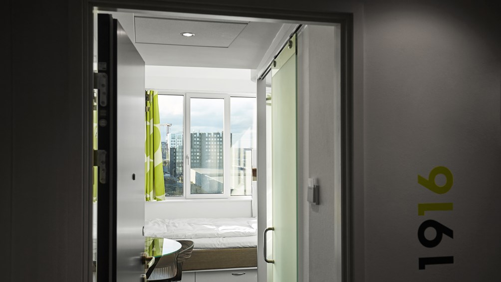 Wakeup Copenhagen | Heaven view room at the Wakeup hotel in Bernstorffsgade
