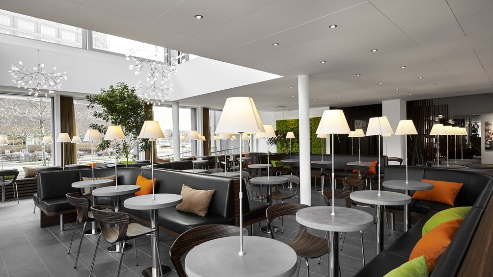 Wakeup Copenhagen | Lobby Restaurant at the Wakeup hotel in Bernstorffsgade