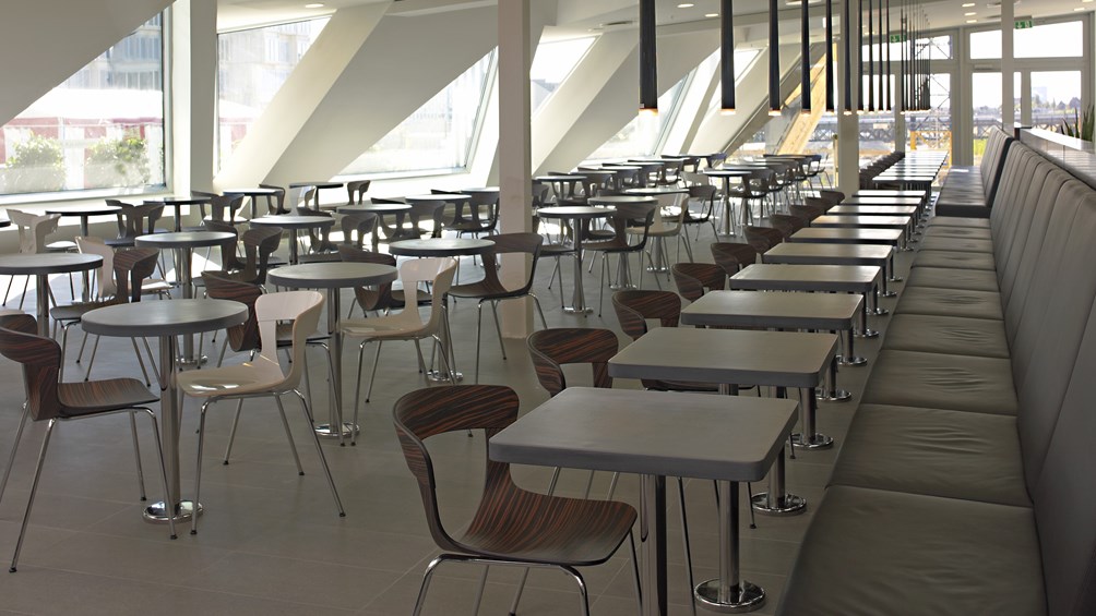 Breakfast restaurant at Wakeup Copenhagen in Carsten Niebuhrs Gade