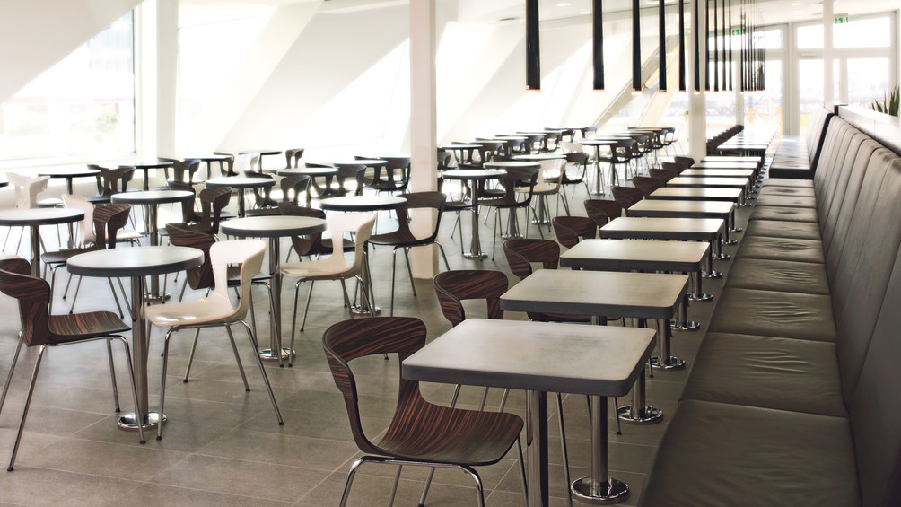 Breakfast restaurant at Wakeup Copenhagen in Carsten Niebuhrs Gade